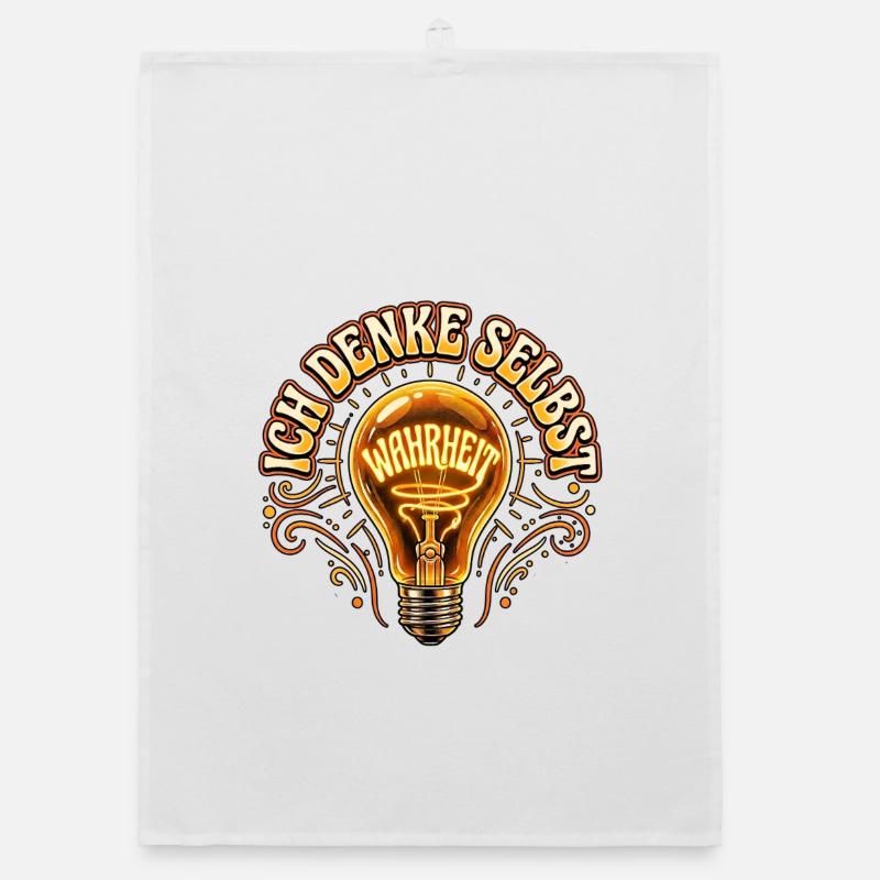 I think for myself Organic dish towel