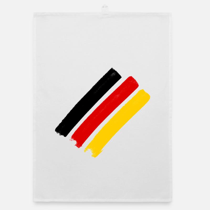 Drapeau allemand Torchon bio