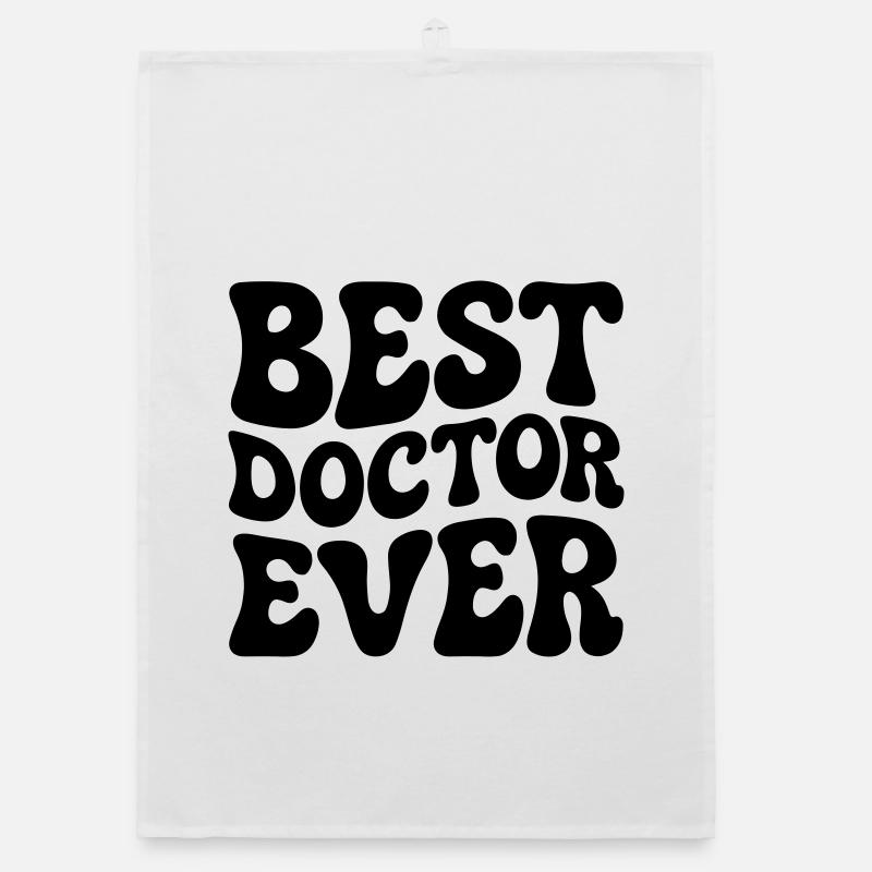 Bester Doktor aller Zeiten Organic Geschirrtuch