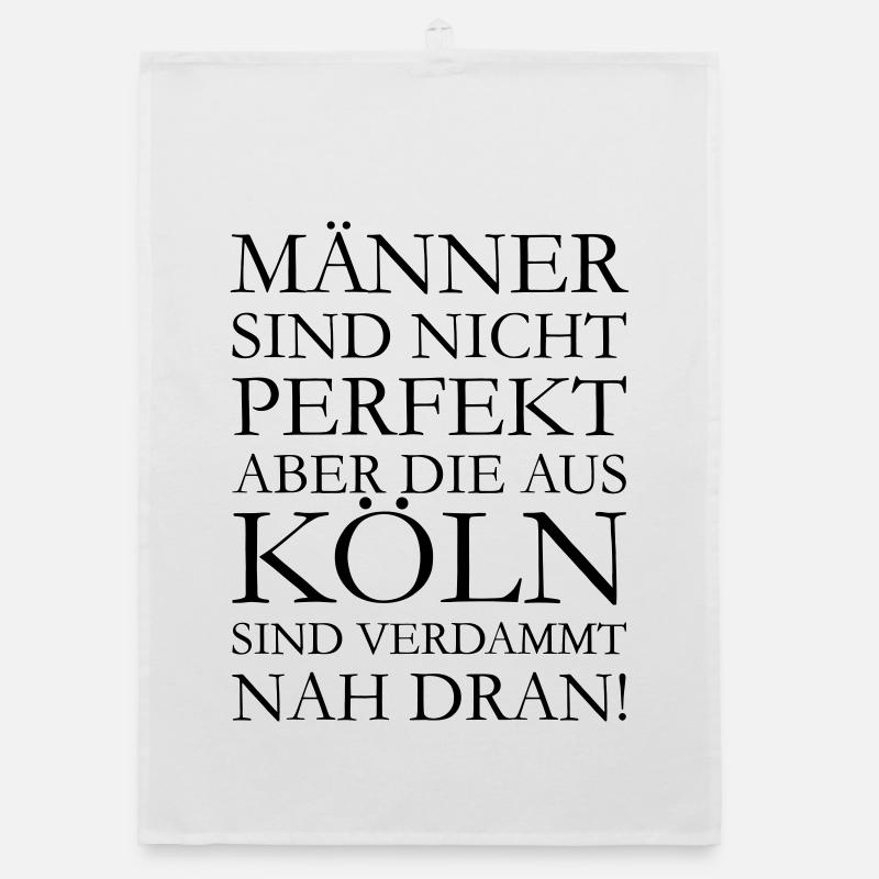 Männer aus Köln Organic Geschirrtuch