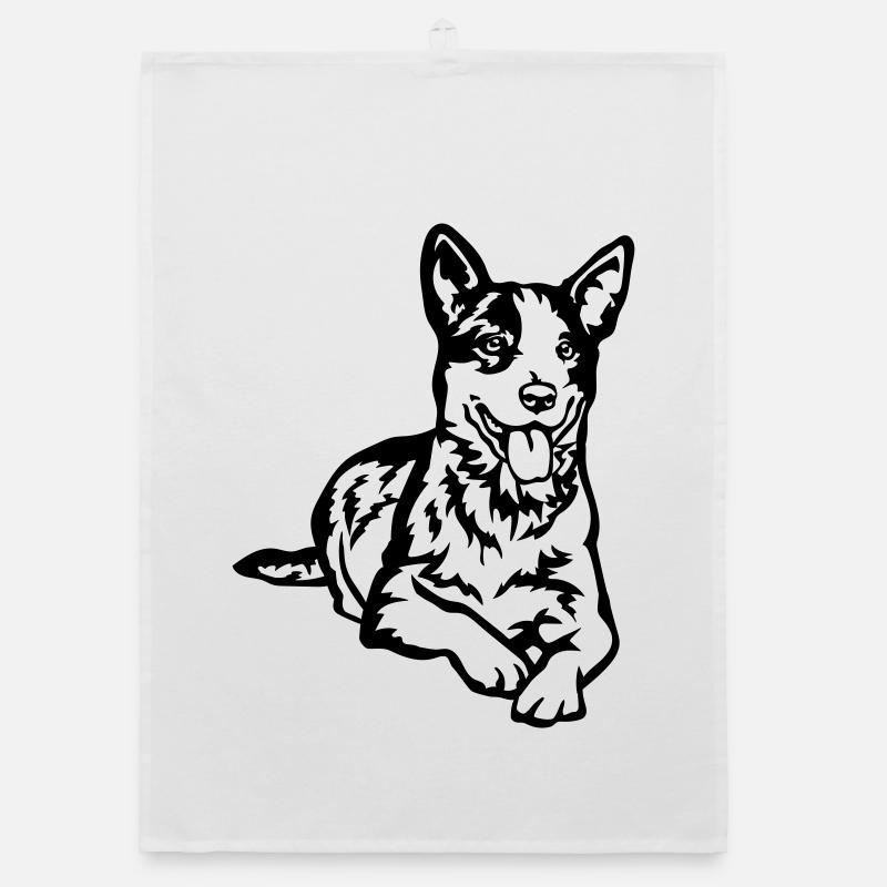 Bouvier australien Torchon bio