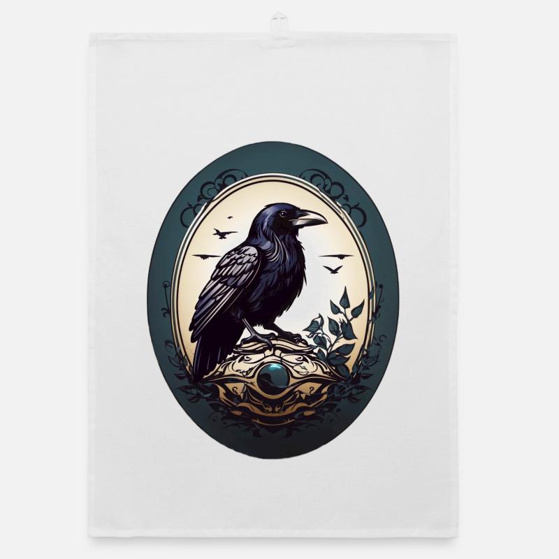 Black Raven Organic dish towel