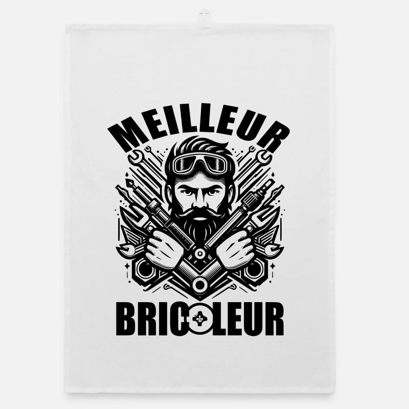 LE MEILLEUR BRICOLEUR Torchon bio