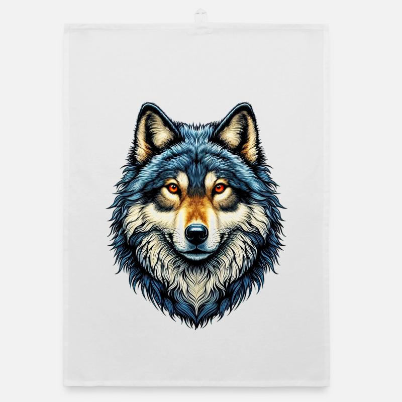Wolf Organic Geschirrtuch