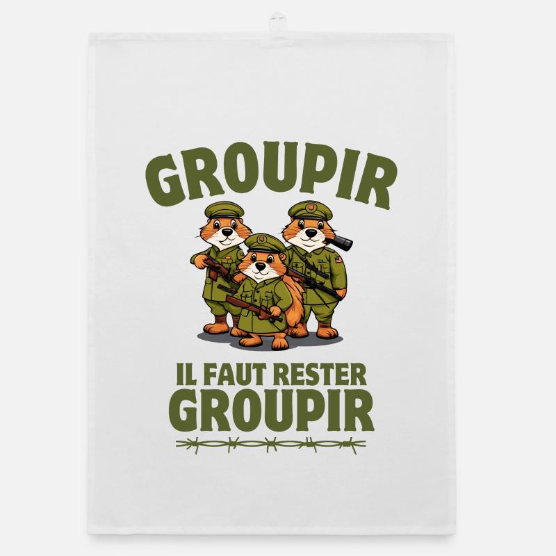 siebte Firma, die siebte Kompanie, Tassin Organic Geschirrtuch