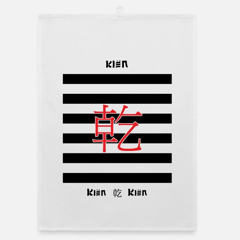 I Ching – The Creative Organic dish towel