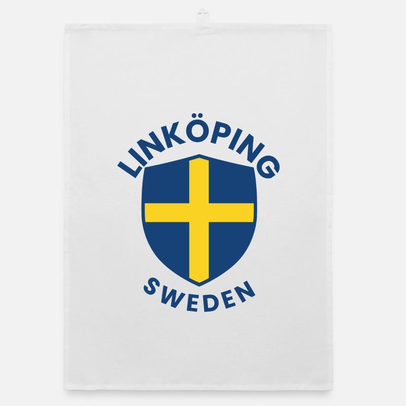 Bouclier de Linnköping, Suède Torchon bio