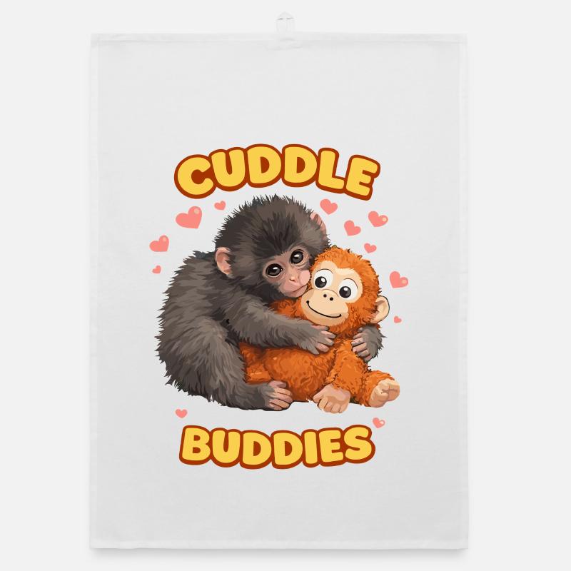 Frappe le singe Torchon bio