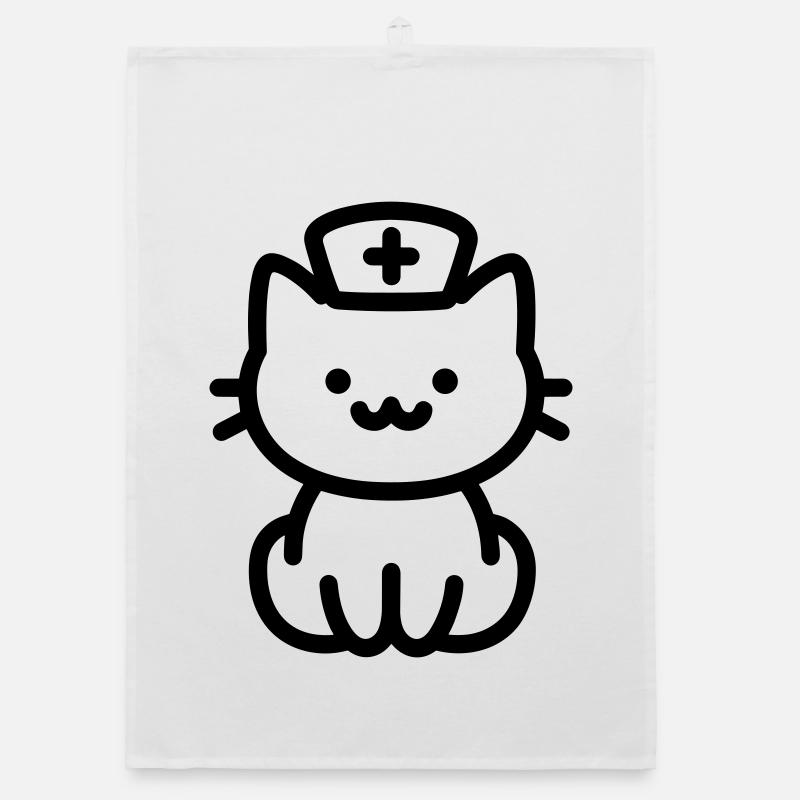 TIERPFLEGERIN Organic Geschirrtuch