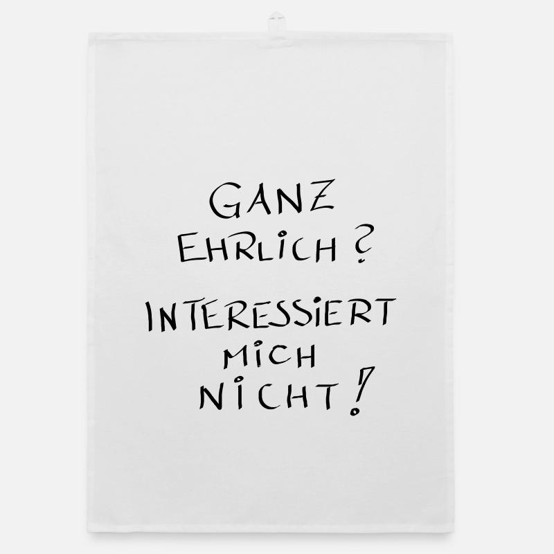 Ganz ehrlich ?? interessiert mich nicht !! Organic Geschirrtuch