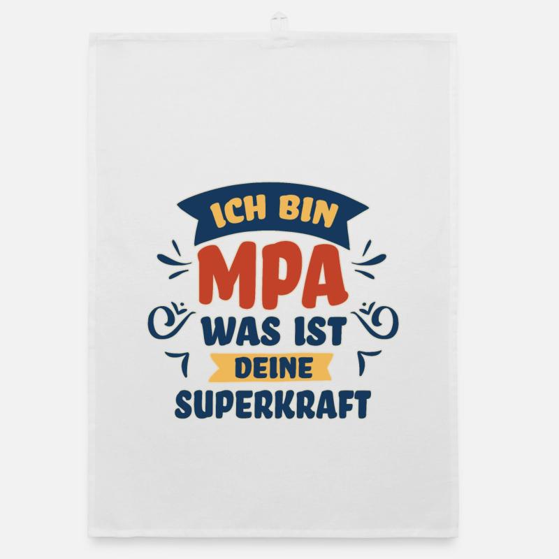 Ich bin MPA Organic Geschirrtuch