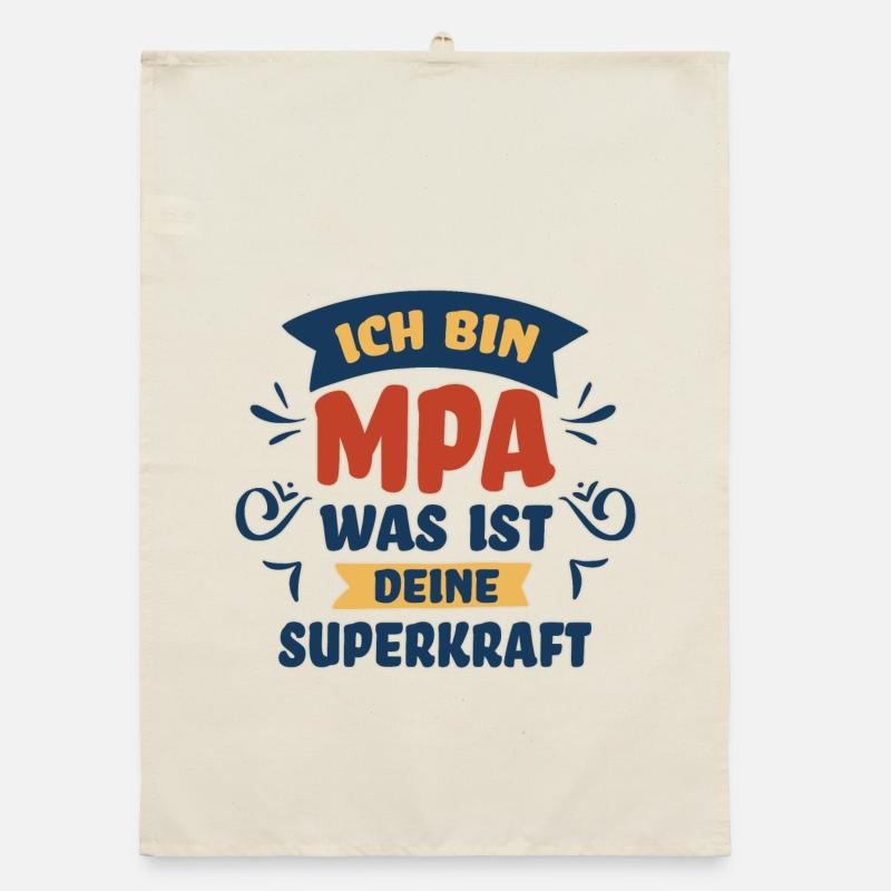 Ich bin MPA Organic Geschirrtuch