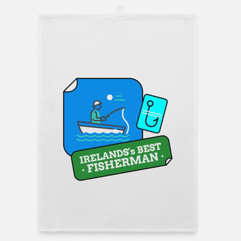 Le meilleur design de pêcheur d’Irlande Torchon bio