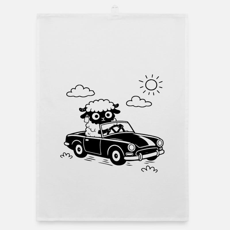 Sheep Cabrio Organic Geschirrtuch