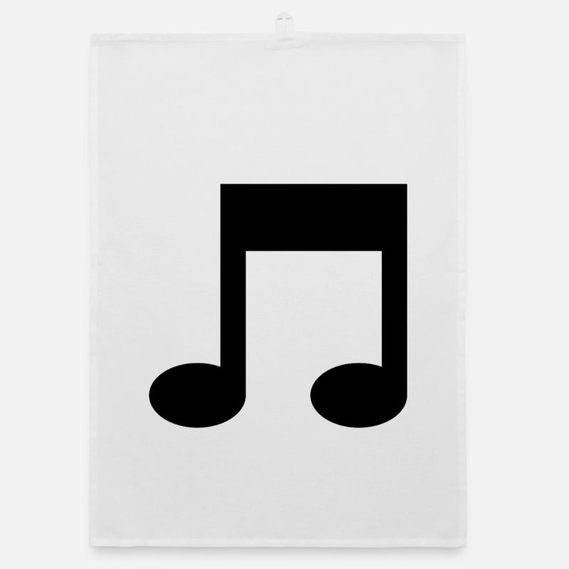 Musiknote Organic Geschirrtuch