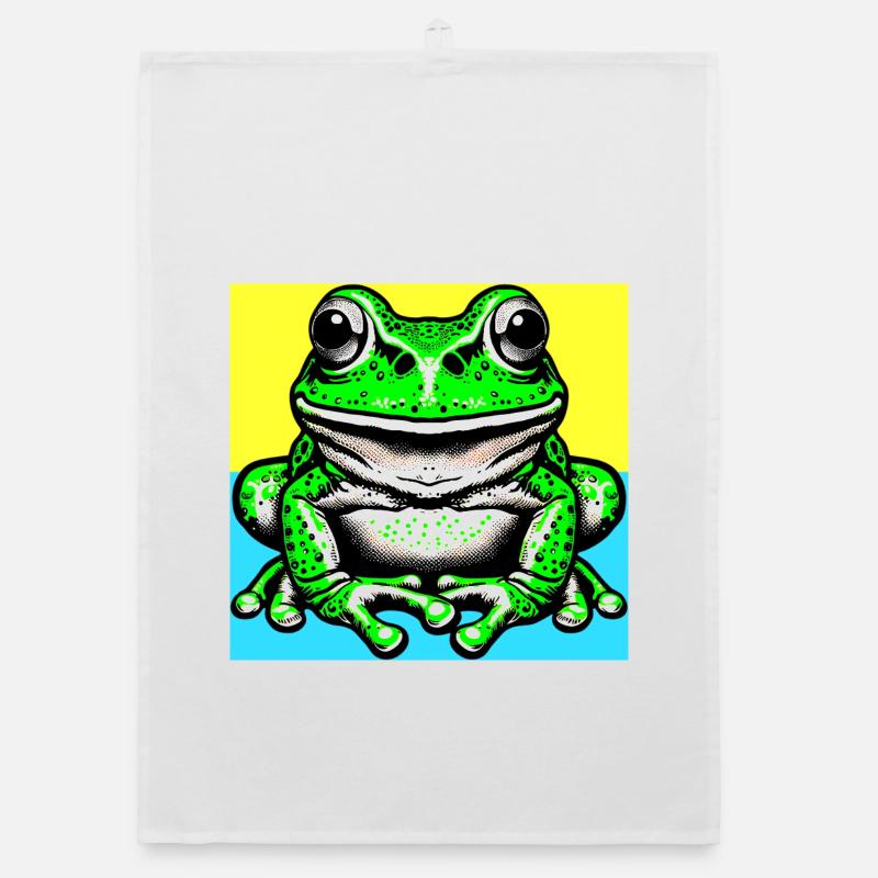 frog Organic dish towel
