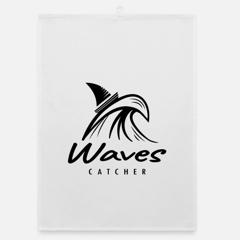 Waves catcher Organic dish towel