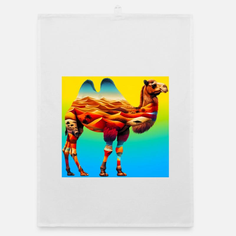 camel Organic dish towel