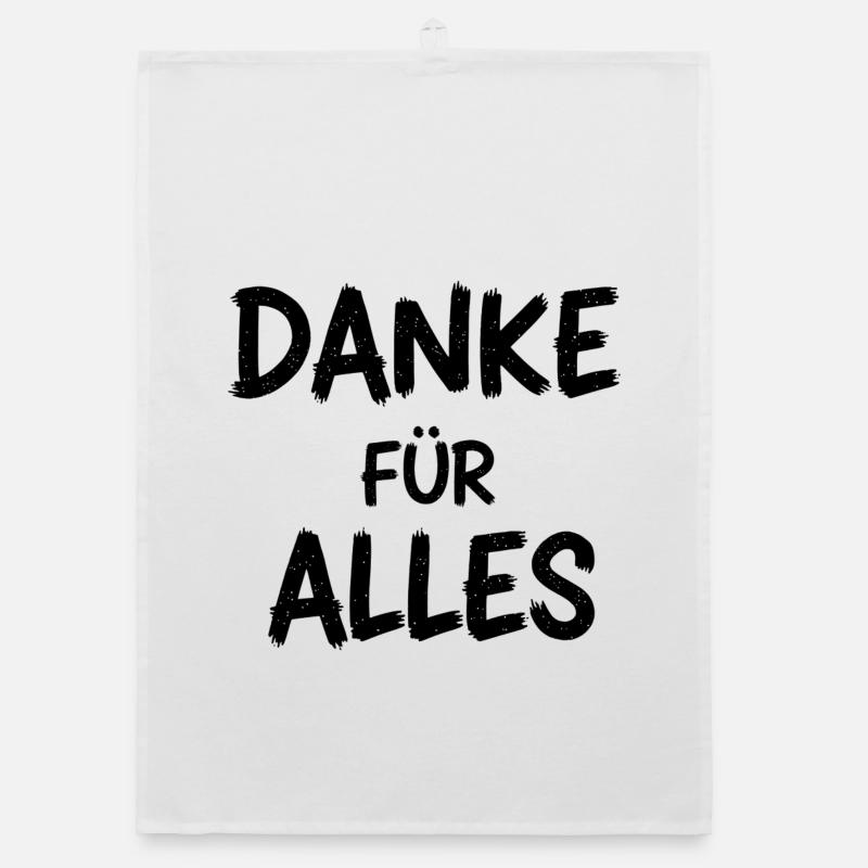 Vatertag Papa Männertag Muttertag Mutter Danke Organic Geschirrtuch