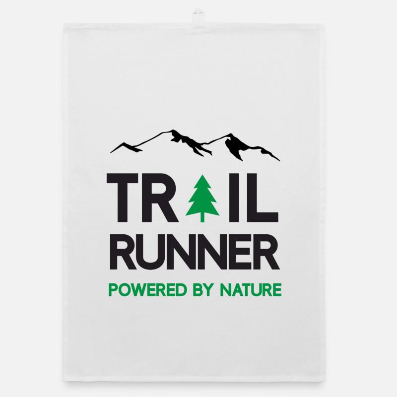 Trail Runner - Propulsé par la nature Torchon bio