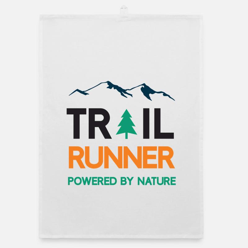 Trail Runner - Propulsé par la nature Torchon bio
