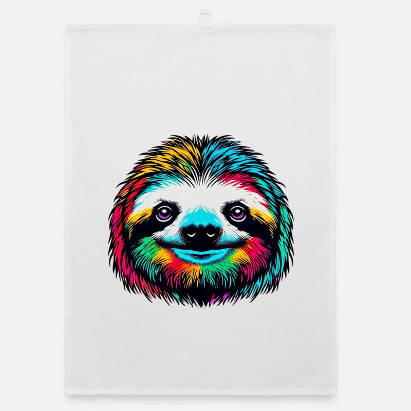 Sloth Organic dish towel