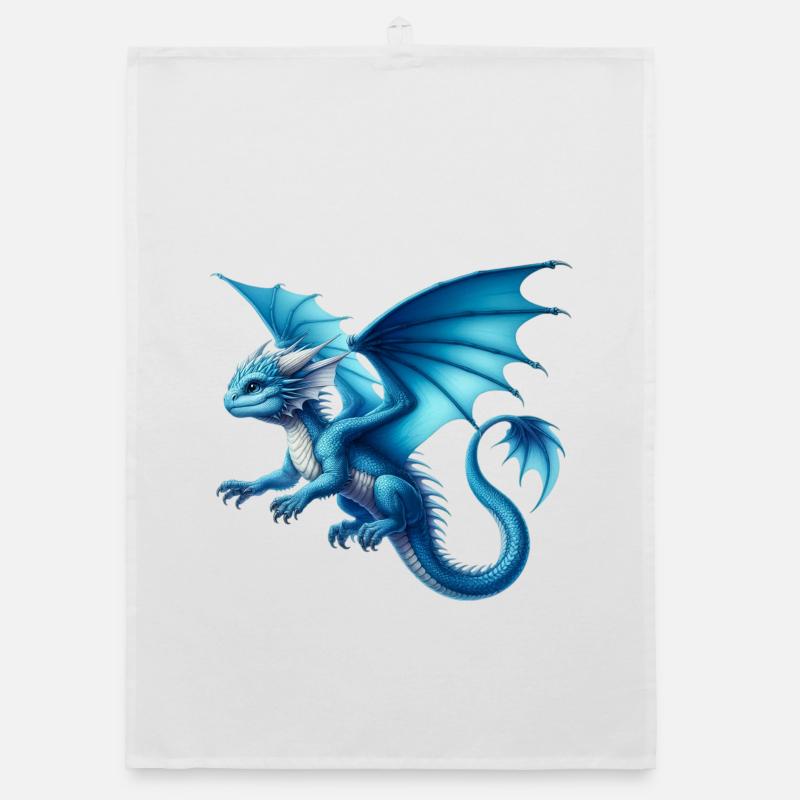 Drache Organic Geschirrtuch