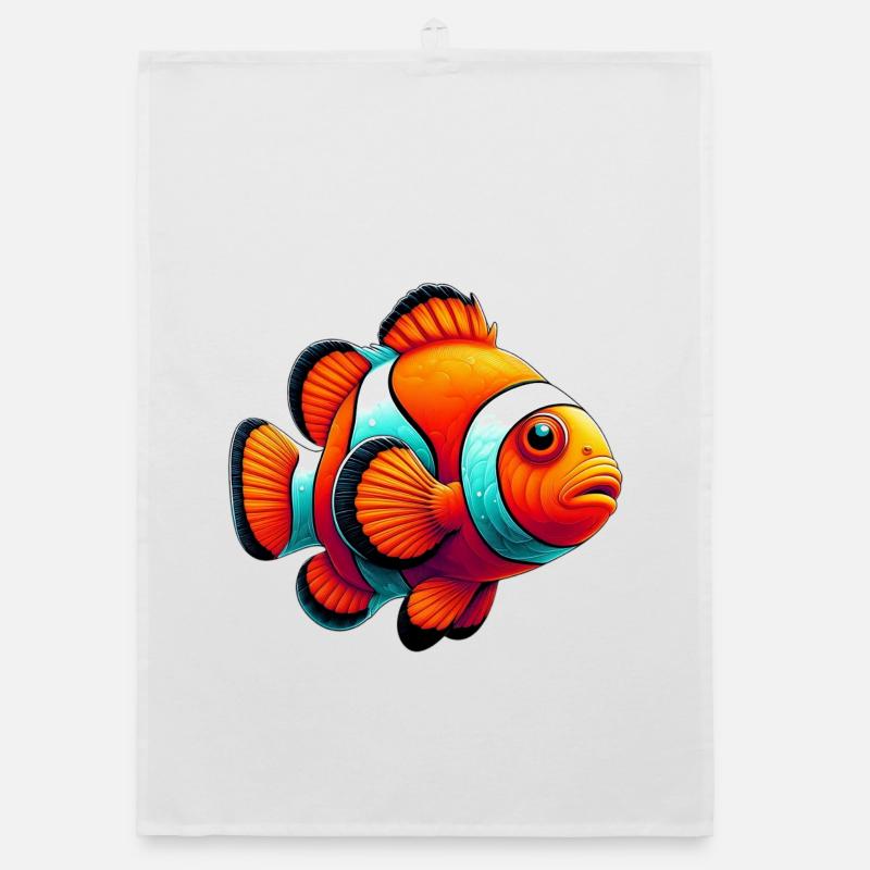 Clownfish Organic dish towel