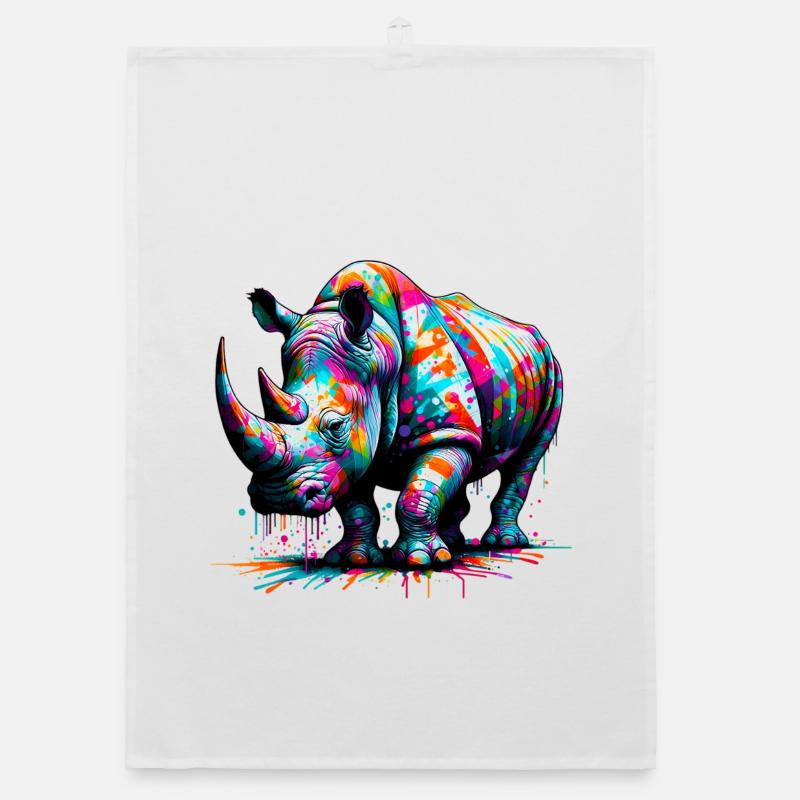 Nashorn Organic Geschirrtuch