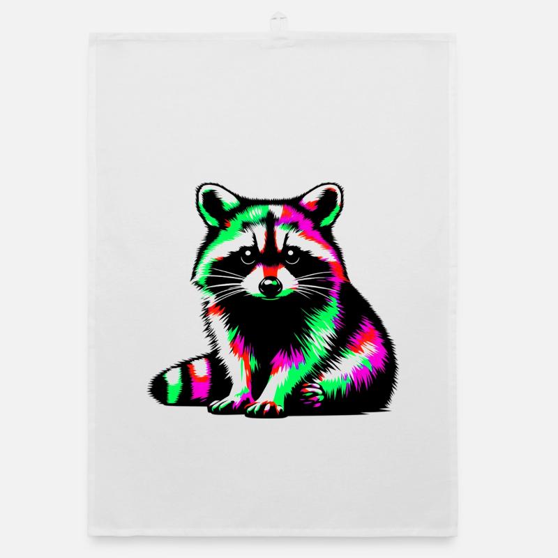 Raccoon Organic dish towel