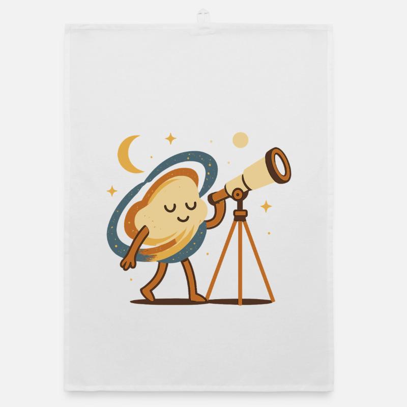 Galactic Explorer Organic dish towel