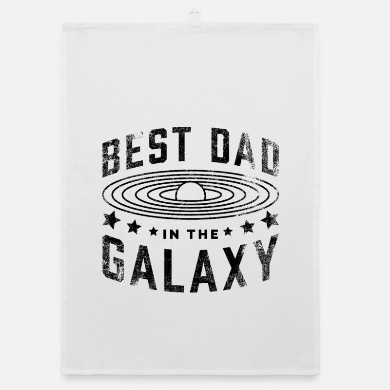 Bester Vater der Galaxis Organic Geschirrtuch