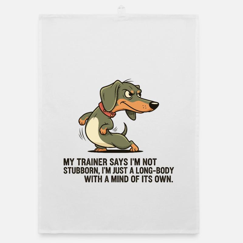 Langkörper mit eigenem Kopf Organic Geschirrtuch