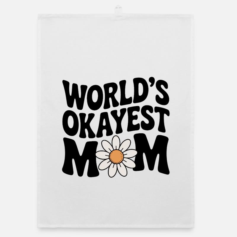 La maman la plus correcte du monde Torchon bio