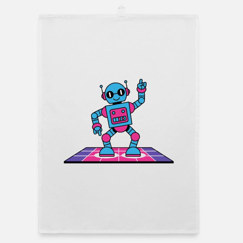 Funky Circuits Robots Torchon bio