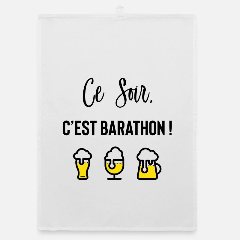 Tonight it's a barathon! Organic dish towel