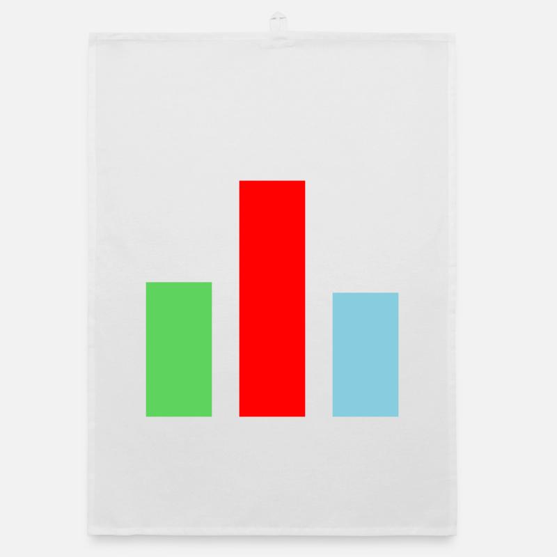 Bar Chart Statistics Organic dish towel