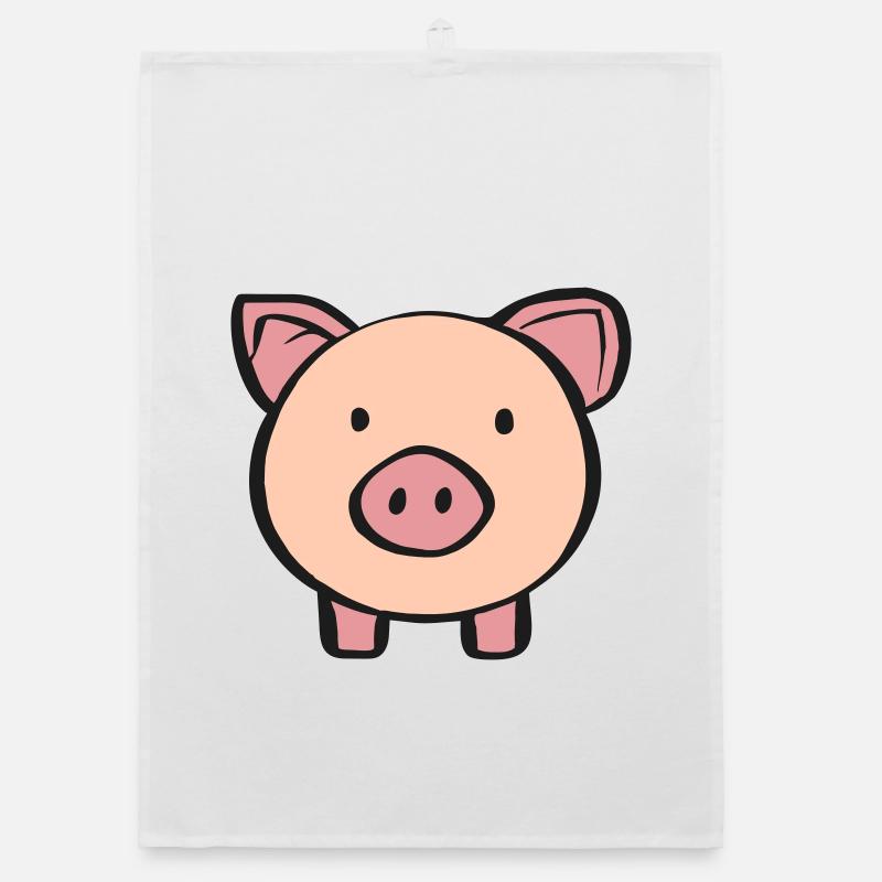 Piglet Organic dish towel