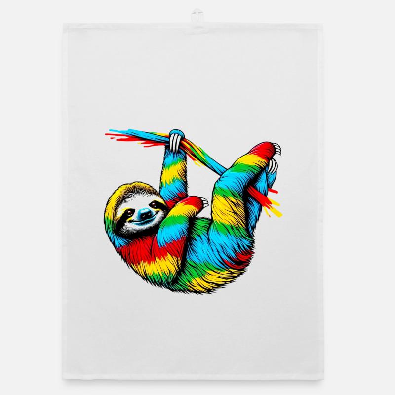 Sloth Organic dish towel