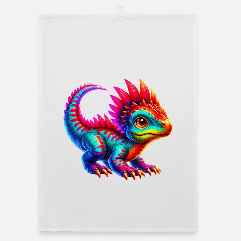 Dinosaurier Organic Geschirrtuch