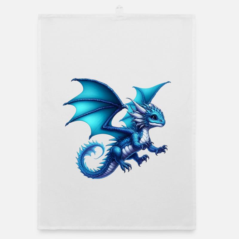 Drache Organic Geschirrtuch