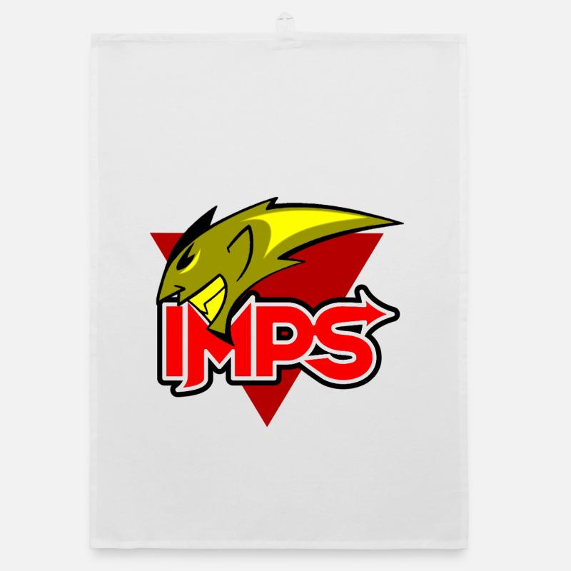 Imps Logo  Organic dish towel