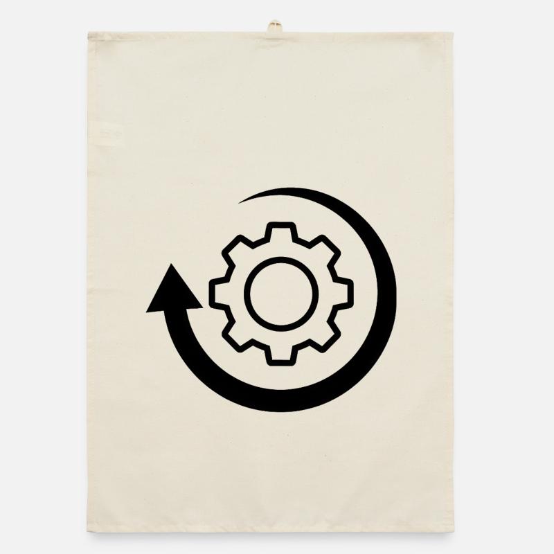 Image du logo de la roue de rotation Torchon bio