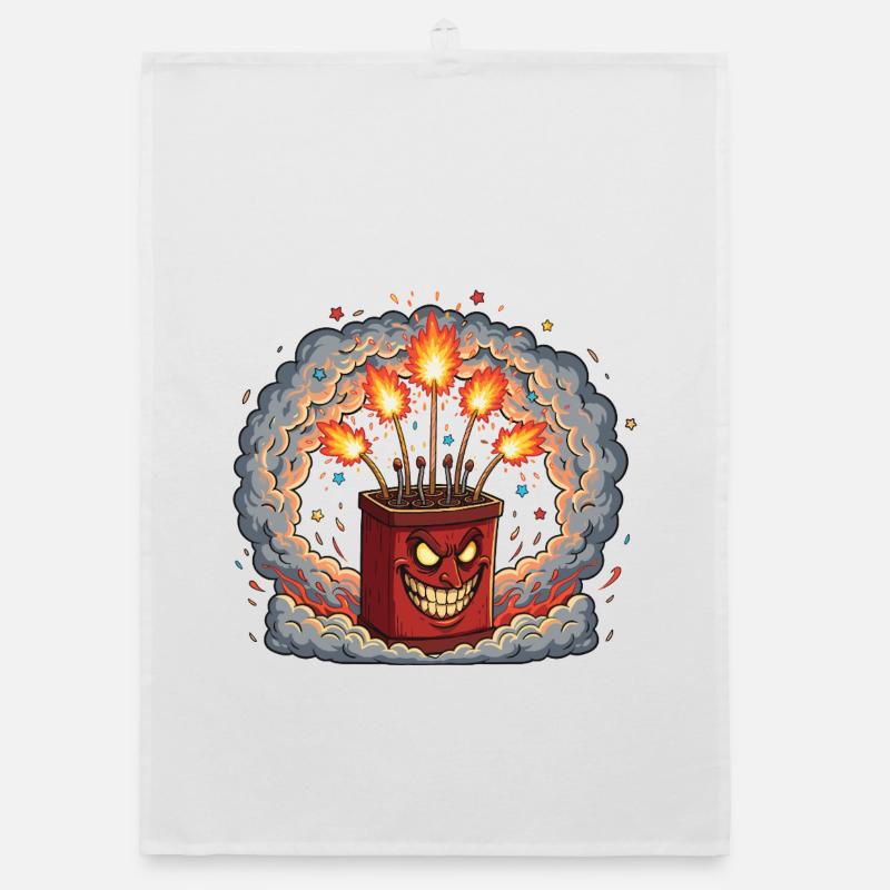 Grim Firebox Banger Organic dish towel