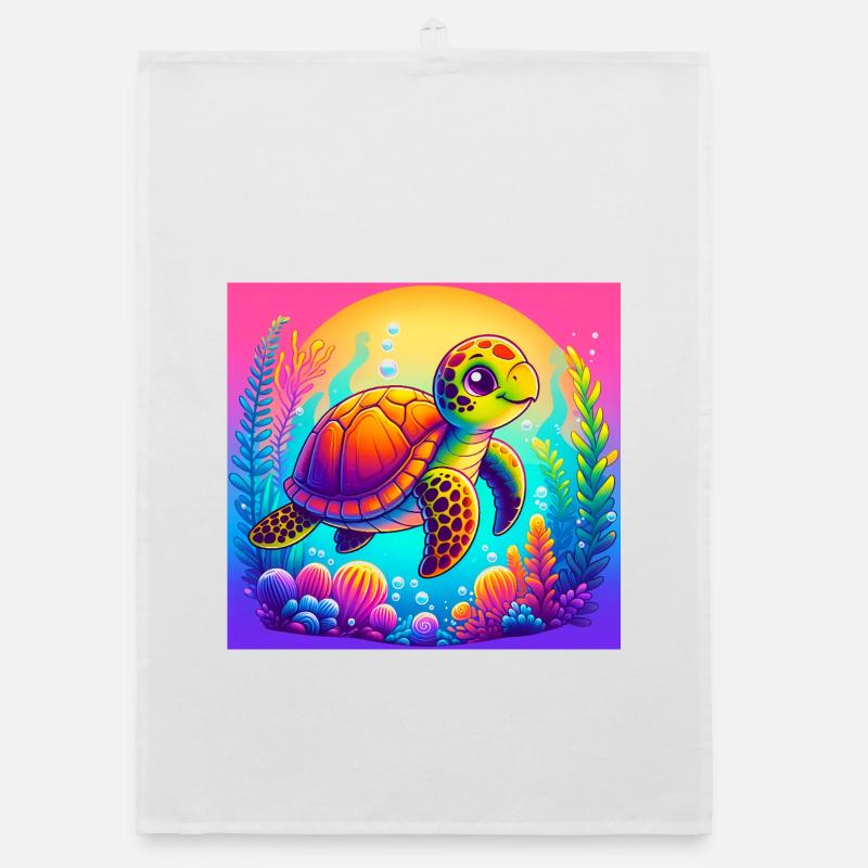 turtle Organic dish towel