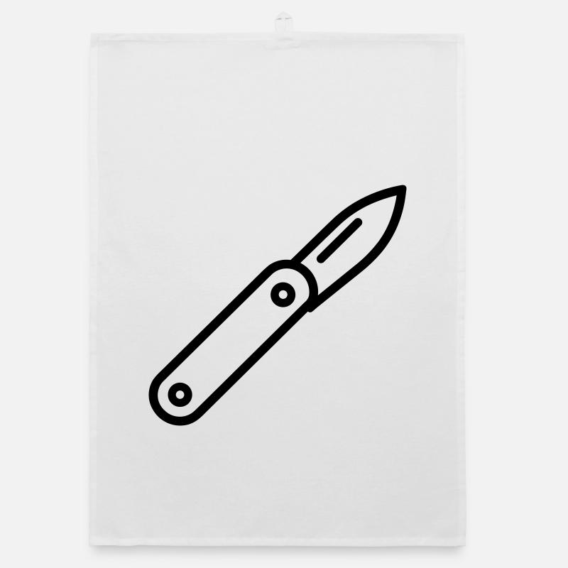 Messer Organic Geschirrtuch