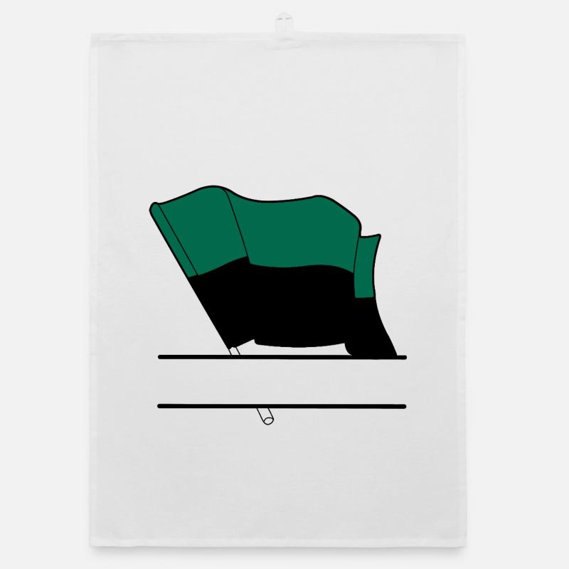 Texel Flag – Custom Island Design Organic dish towel