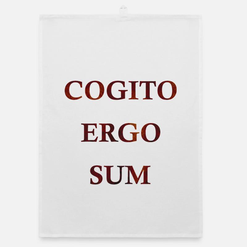 Cogito Ergo Sum Torchon bio