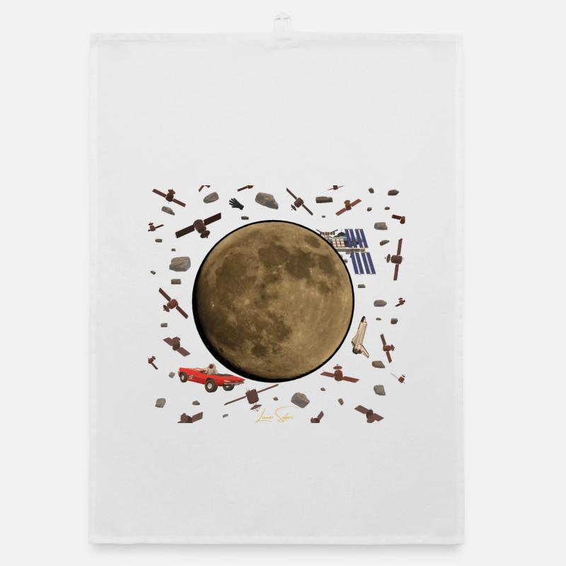 Space Junkie Organic dish towel