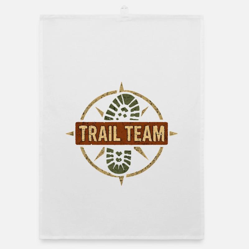 Trail Team Kompass Organic Geschirrtuch